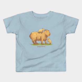 Pappy Capybara Kids T-Shirt